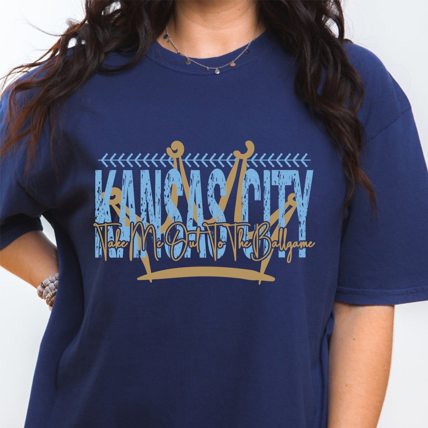 KC Baseball - Take Me Out to the Ball Game Tee