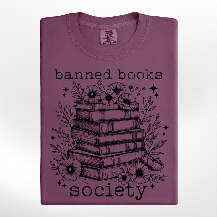 Banned Books Society *Comfort Colors* Tee