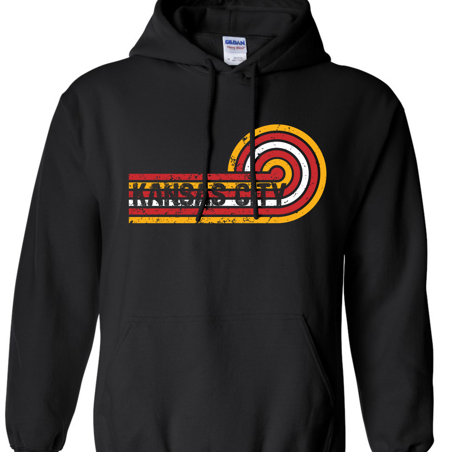 Kansas City Vintage Swirl Tee/Crew/Hoodie