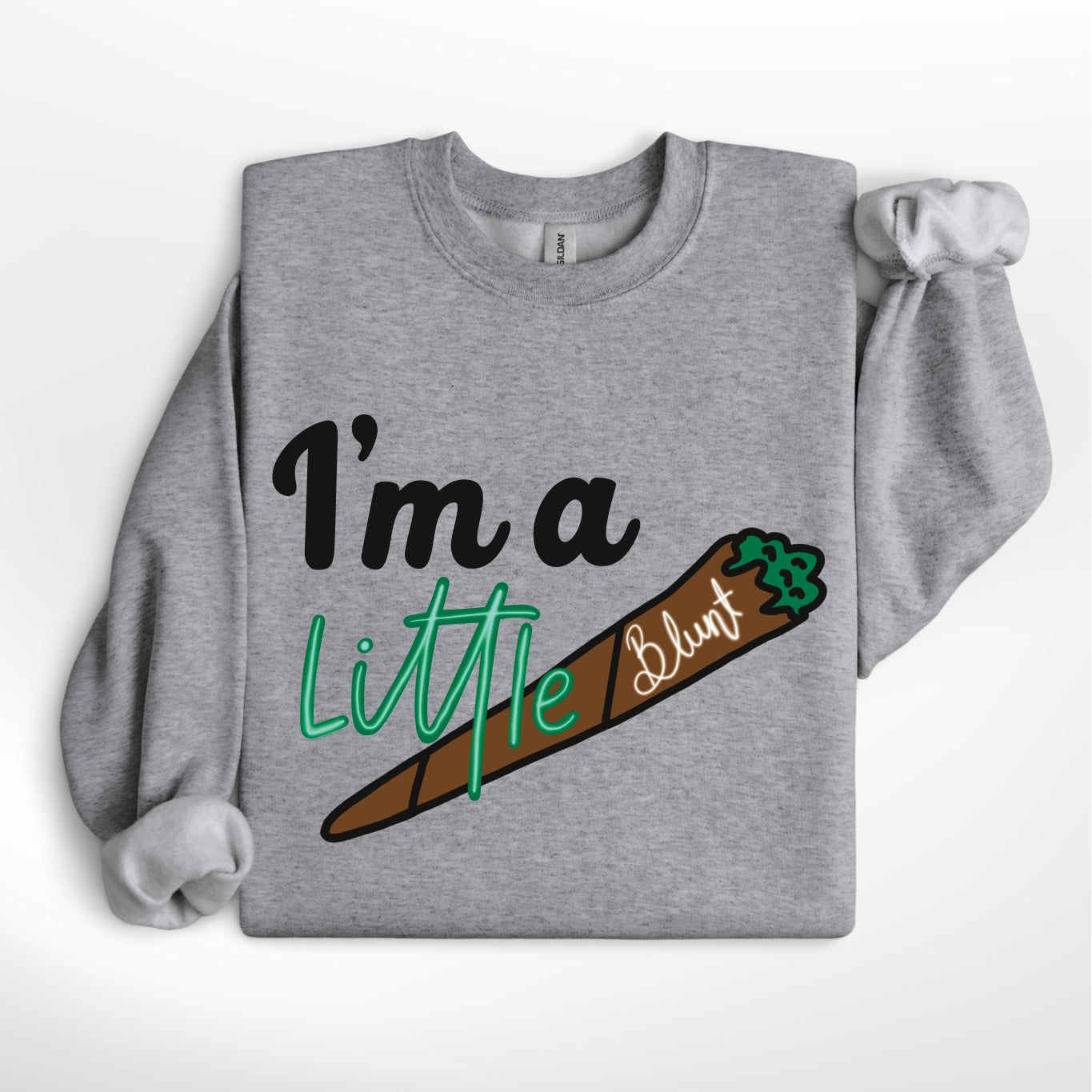 I'm a Little Blunt Tee&Crew | HarlieJane’s Graphic Habit ✦ JZBL Exclusive
