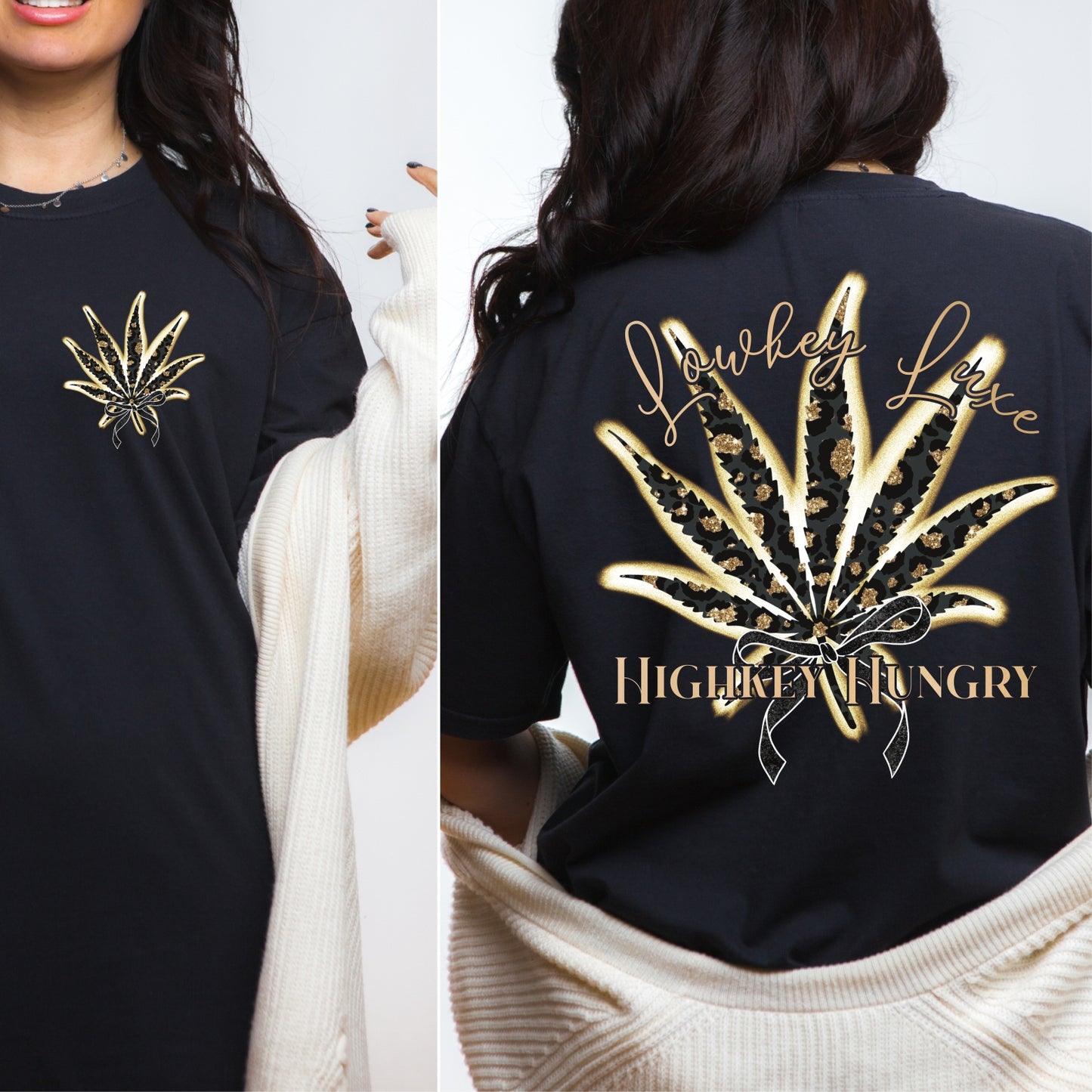 Lowkey Luxe - Highkey Hungry Tee | HarlieJane’s Graphic Habit ✦ JZBL Exclusive