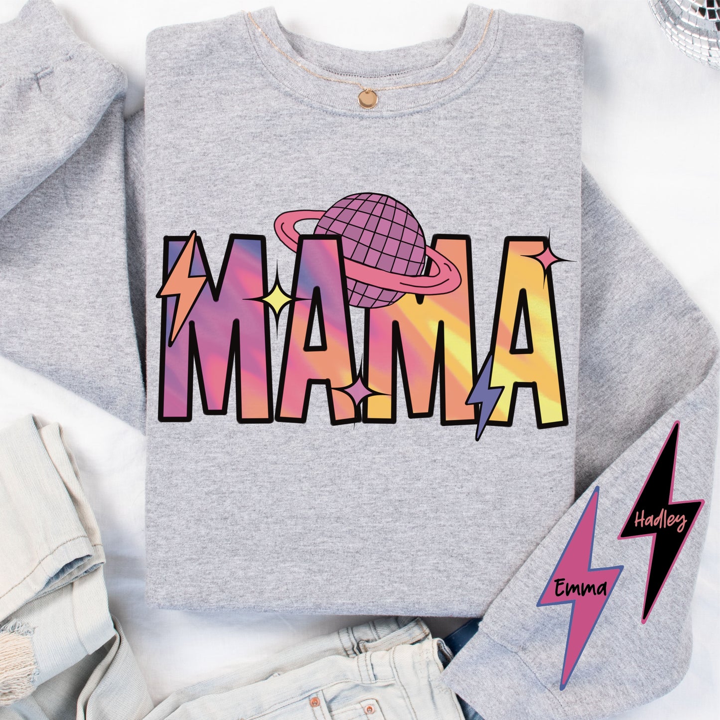Celestial Mama w/ Names Crew | HarlieJane’s Graphic Habit ✦ JZBL Exclusive