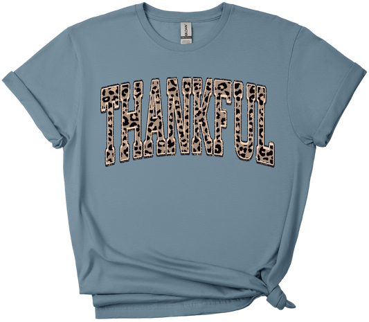 Thankful (Cheetah Print) Tee
