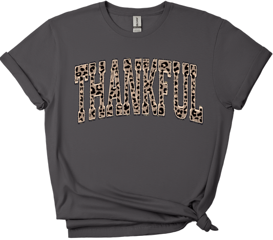 Thankful (Cheetah Print) Tee