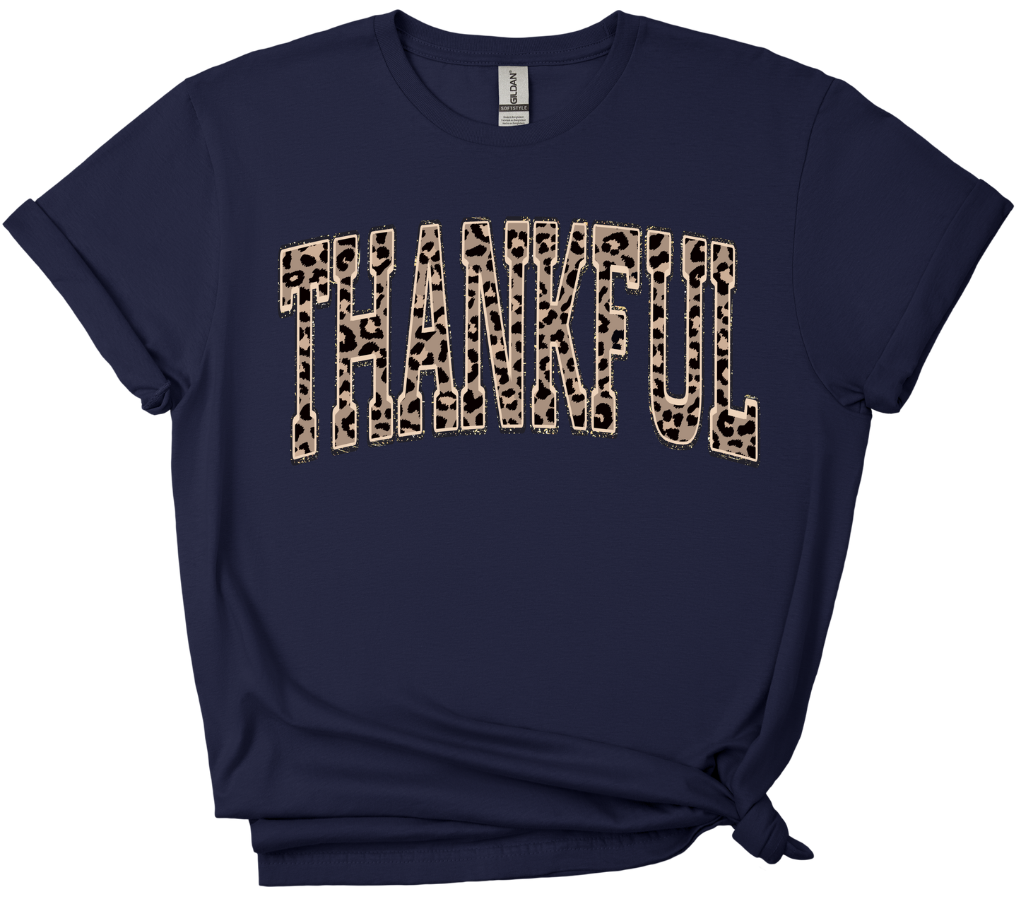 Thankful (Cheetah Print) Tee