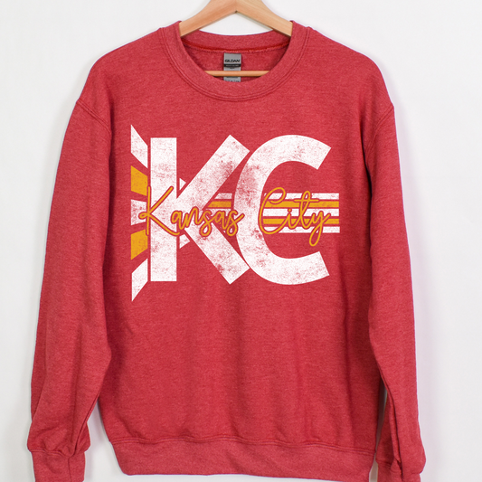 KC Football Corner-Line Tee/Crew