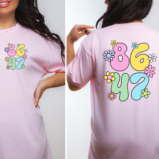 8647 bubble pastels - Colorful *Comfort Colors* Tee | LibBelles-Powered by JZBL