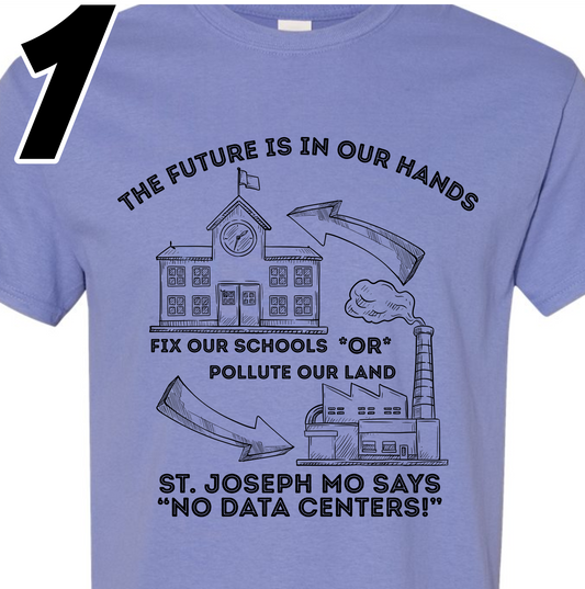 *PRE-ORDER* "St. Joe Says No" School vs Data Center