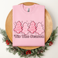 "Tis the Season" Pink Christmas Tree Cake Tee/Crew/Hoodie