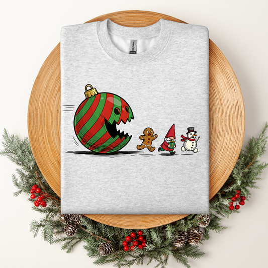 Holiday Pac-Man Tee/Crew/Hoodie