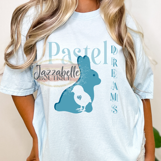 Pastel Dreams *Comfort Colors* Tee HarlieJane’s Graphic Habit ✦ JZBL Exclusive