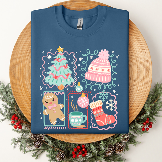 Holiday Collage Tee/Crew/Hoodie