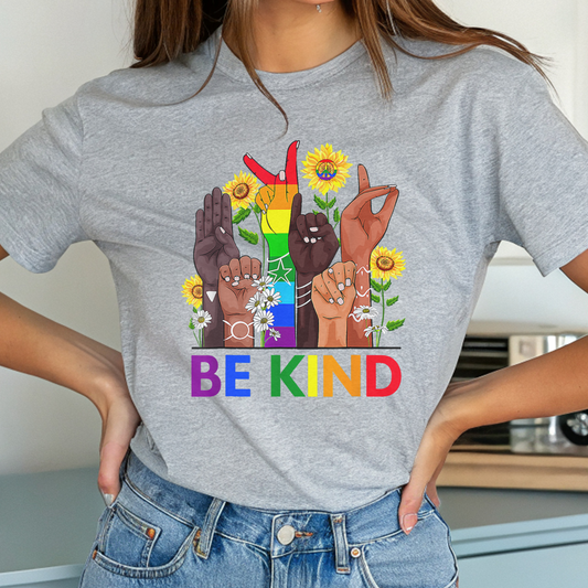 Be Kind ASL Tee 🌈