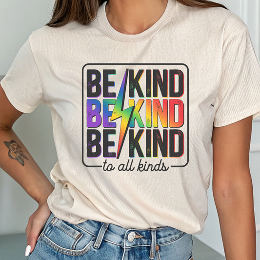 Be Kind to All Kinds Tee 🌈
