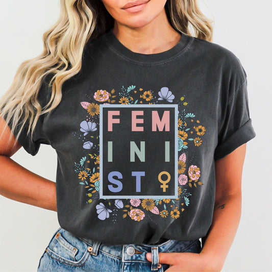 Feminist - Floral | LibBelles-Powered by JZBL