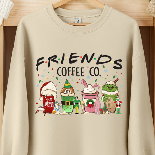 Christmas Movie Crew - Friends Coffee Co Movie Mashup