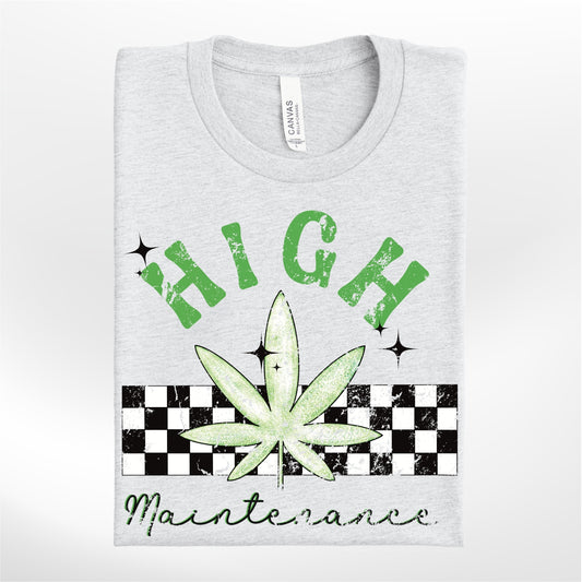 High Maintenance Tee&Crew | HarlieJane’s Graphic Habit ✦ JZBL Exclusive