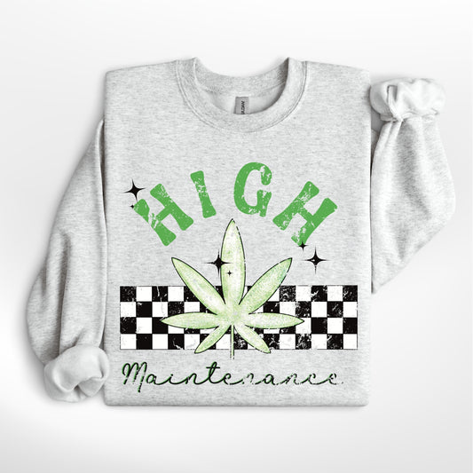 High Maintenance Tee&Crew | HarlieJane’s Graphic Habit ✦ JZBL Exclusive