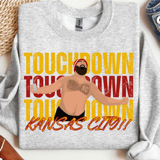 Jason Kelce Touchdown Kansas City