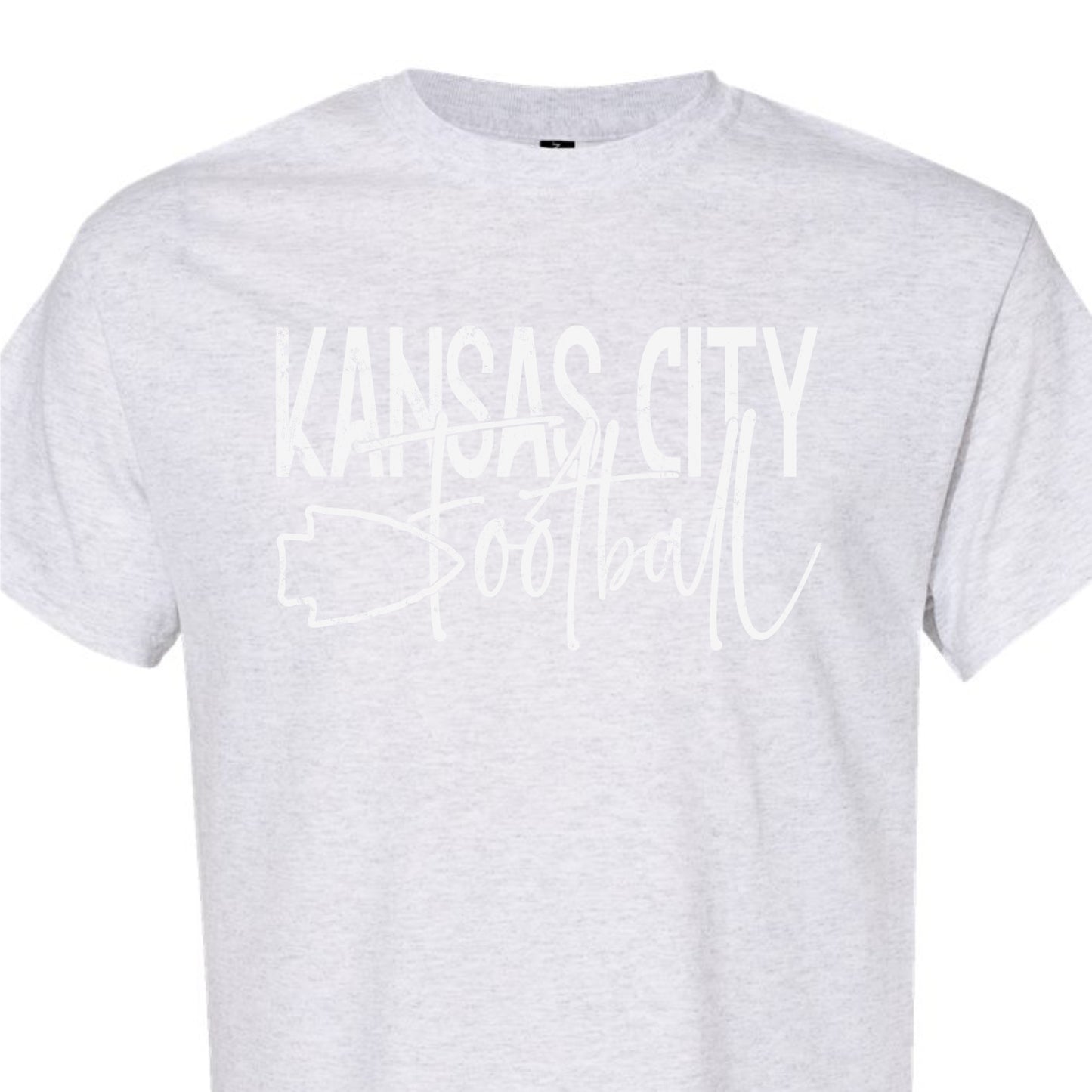 Monochrome Kansas City Football Tees