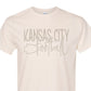 Monochrome Kansas City Football Tees