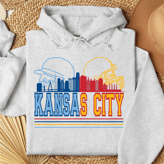 Kansas City Split Royals/Chiefs Hoodie