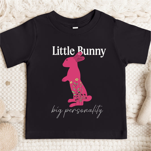Little Bunny - Big Personality *Youth Sizes* Tee HarlieJane’s Graphic Habit ✦ JZBL Exclusive