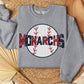 Monarchs Baseball Pinstripe Tee&Crew | HarlieJane’s Graphic Habit ✦ JZBL Exclusive