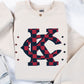 Retro KC Monarchs Checkered Tee&Crew | HarlieJane’s Graphic Habit ✦ JZBL Exclusive
