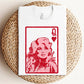 Queen Dolly Parton Valentine's Tee