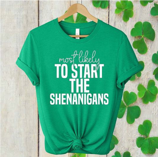 Most Likely To - St. Patty's Day Edition (Kelly Green)