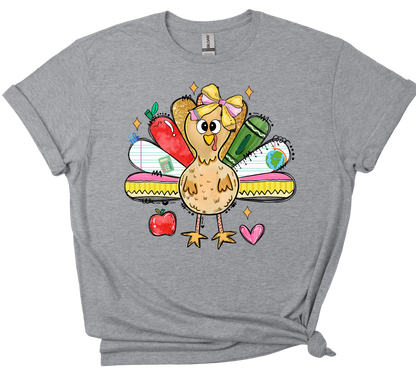Turkey Teacher Tee