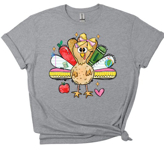 Turkey Teacher Tee