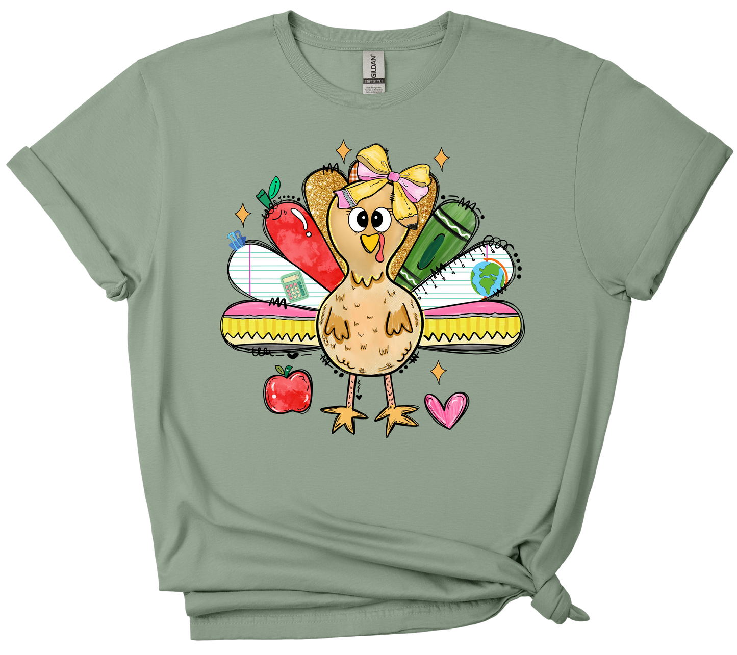 Turkey Teacher Tee