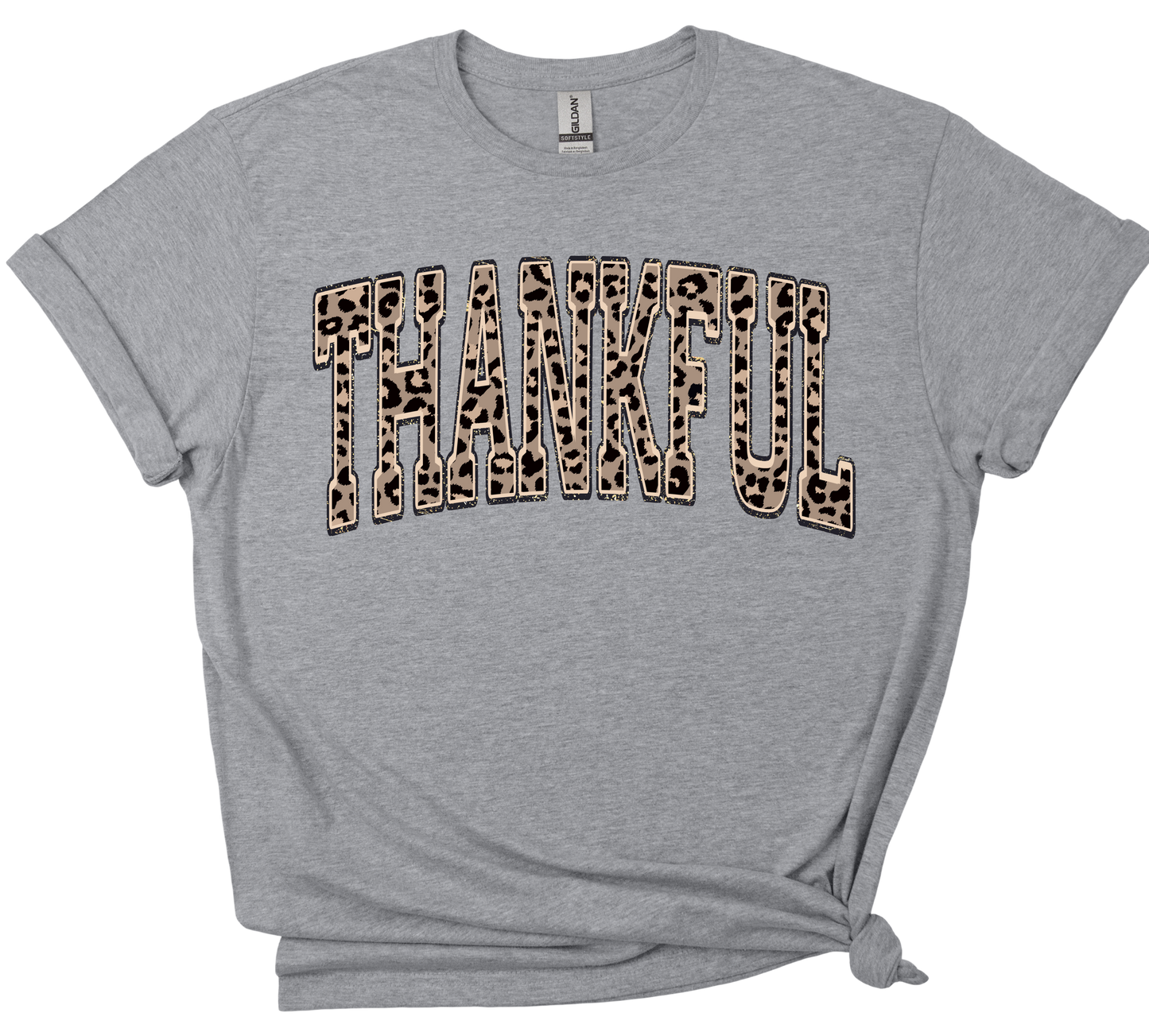 Thankful (Cheetah Print) Tee