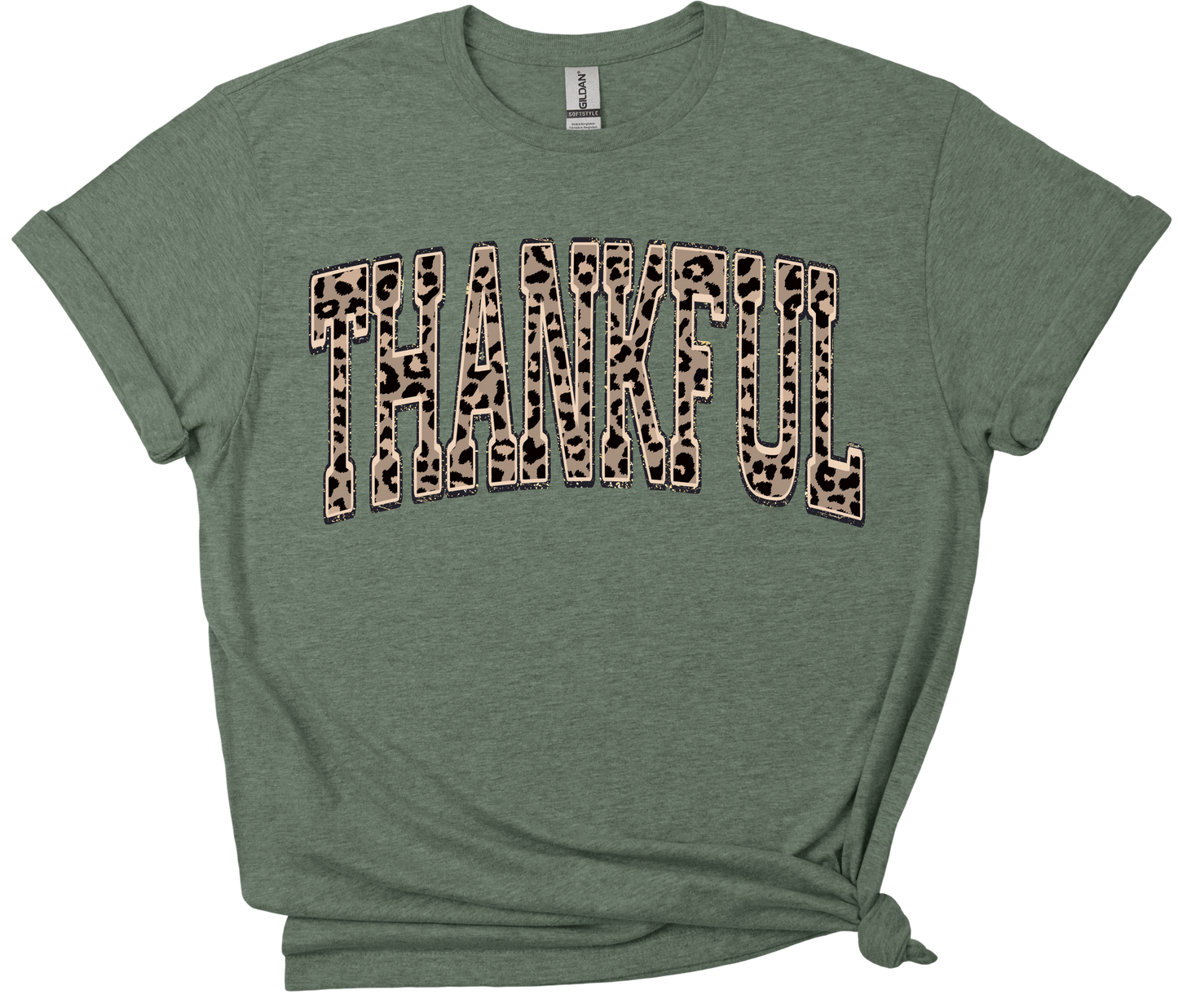 Thankful (Cheetah Print) Tee
