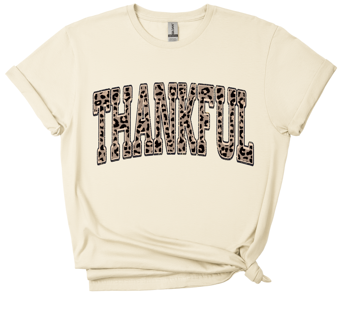 Thankful (Cheetah Print) Tee