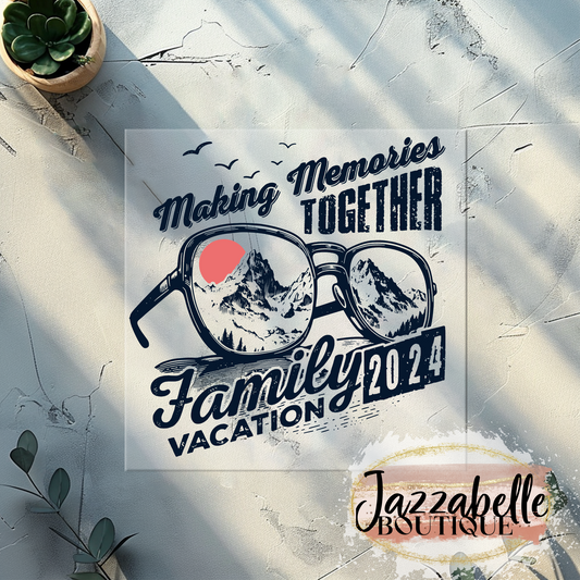 Family Vacation 2024 (Mountains) Direct-To-Film Transfer